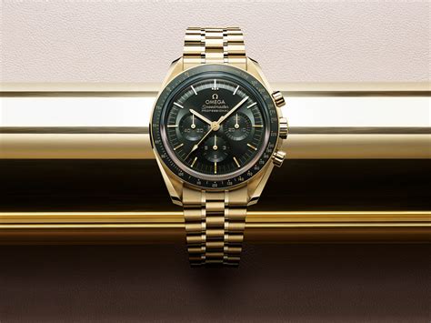 omega speedmaster 18k moonshine gold|omega moonshine gold price.